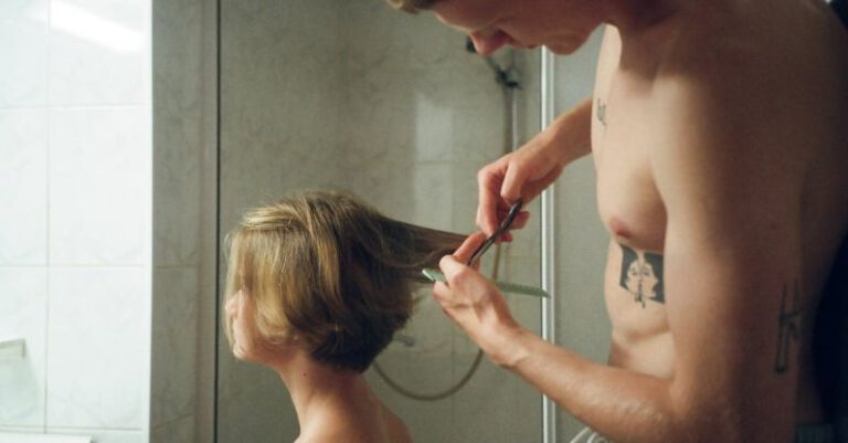 Investor Relations - Man Cutting Hair his Little Brother